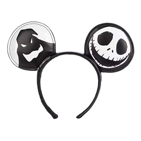 Disney Nightmare Before Christmas Jack Skellington Oogie Boogie Ears Headband - Picture 1 of 5